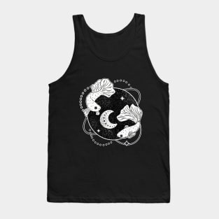 Moon fish Tank Top